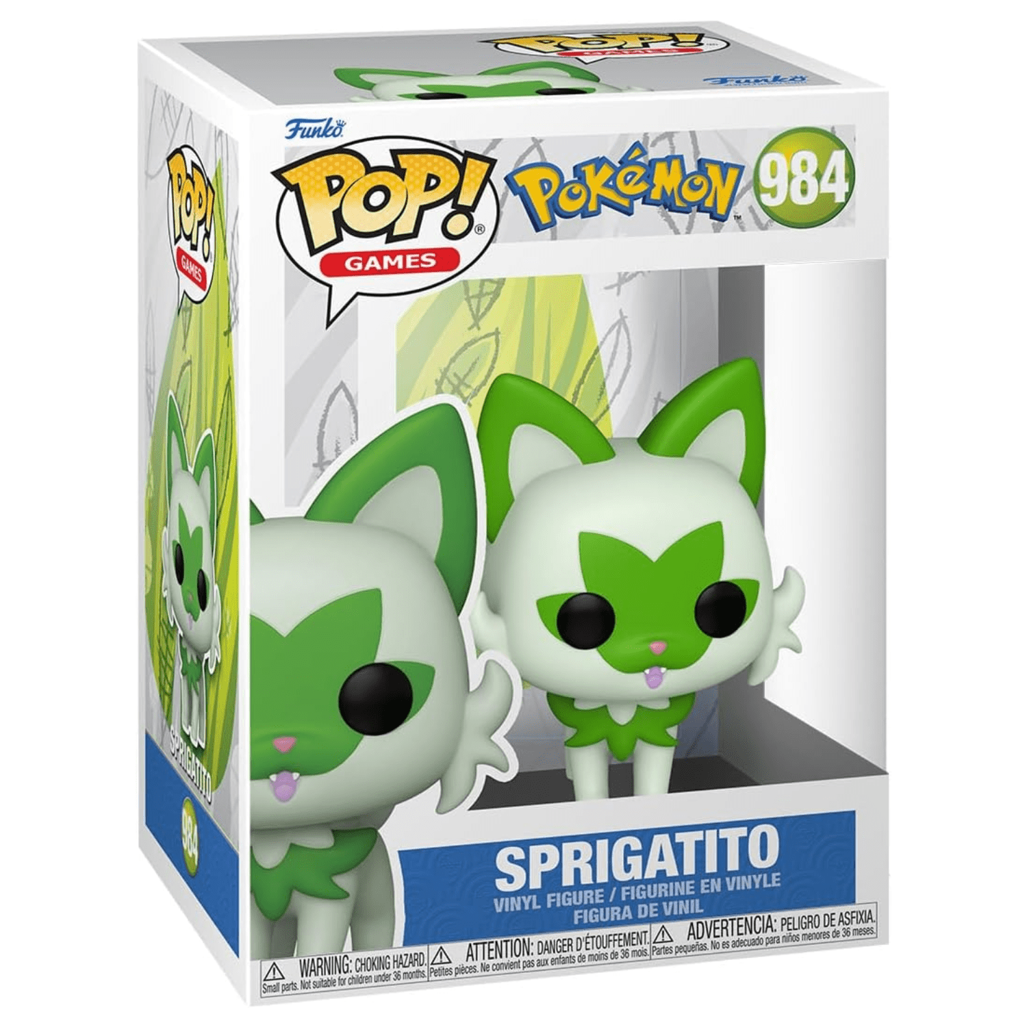 Funko Pop! Sprigatito 984 - Pokémon - Geek Plus