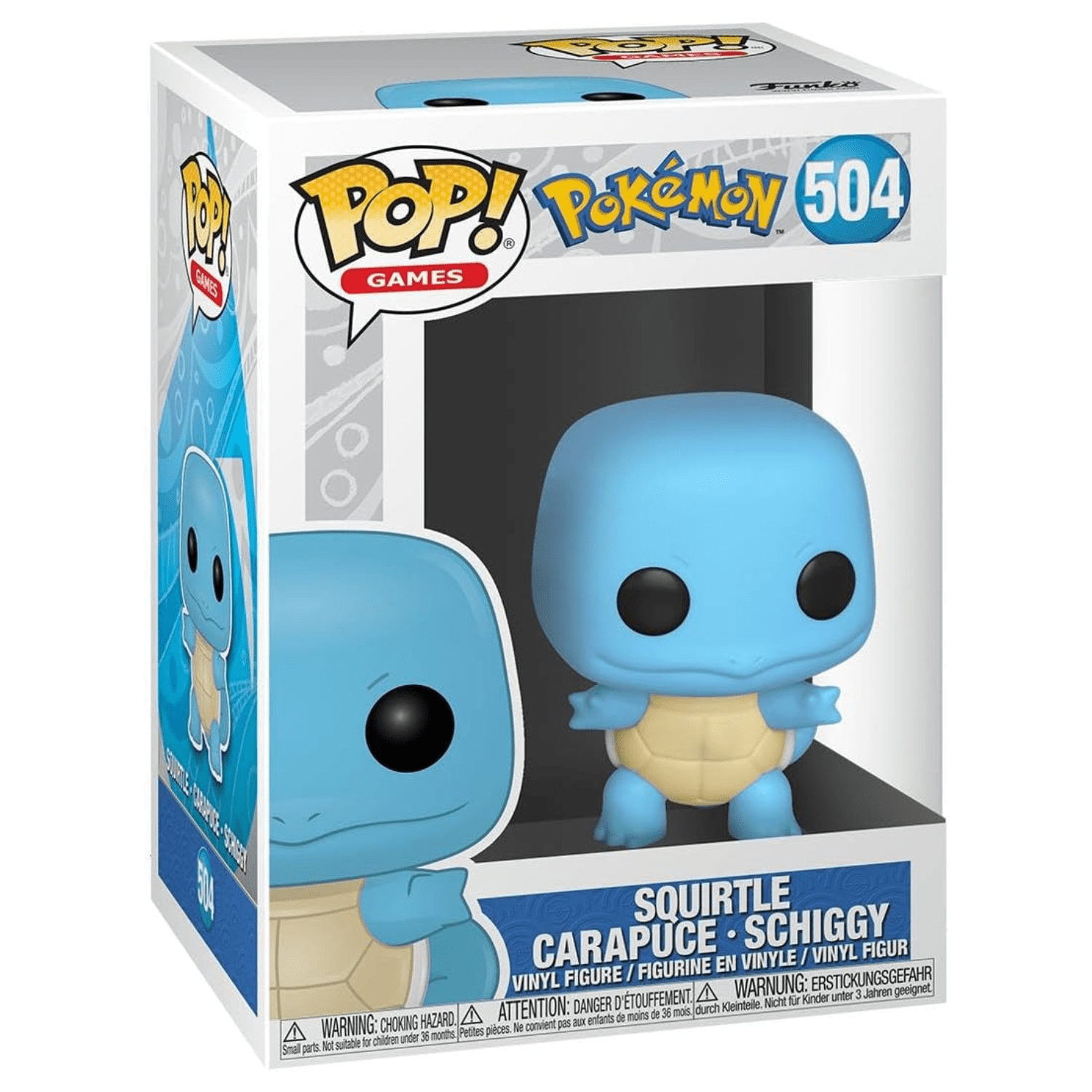 Funko Pop! Squirtle 504 - Pokémon - Geek Plus