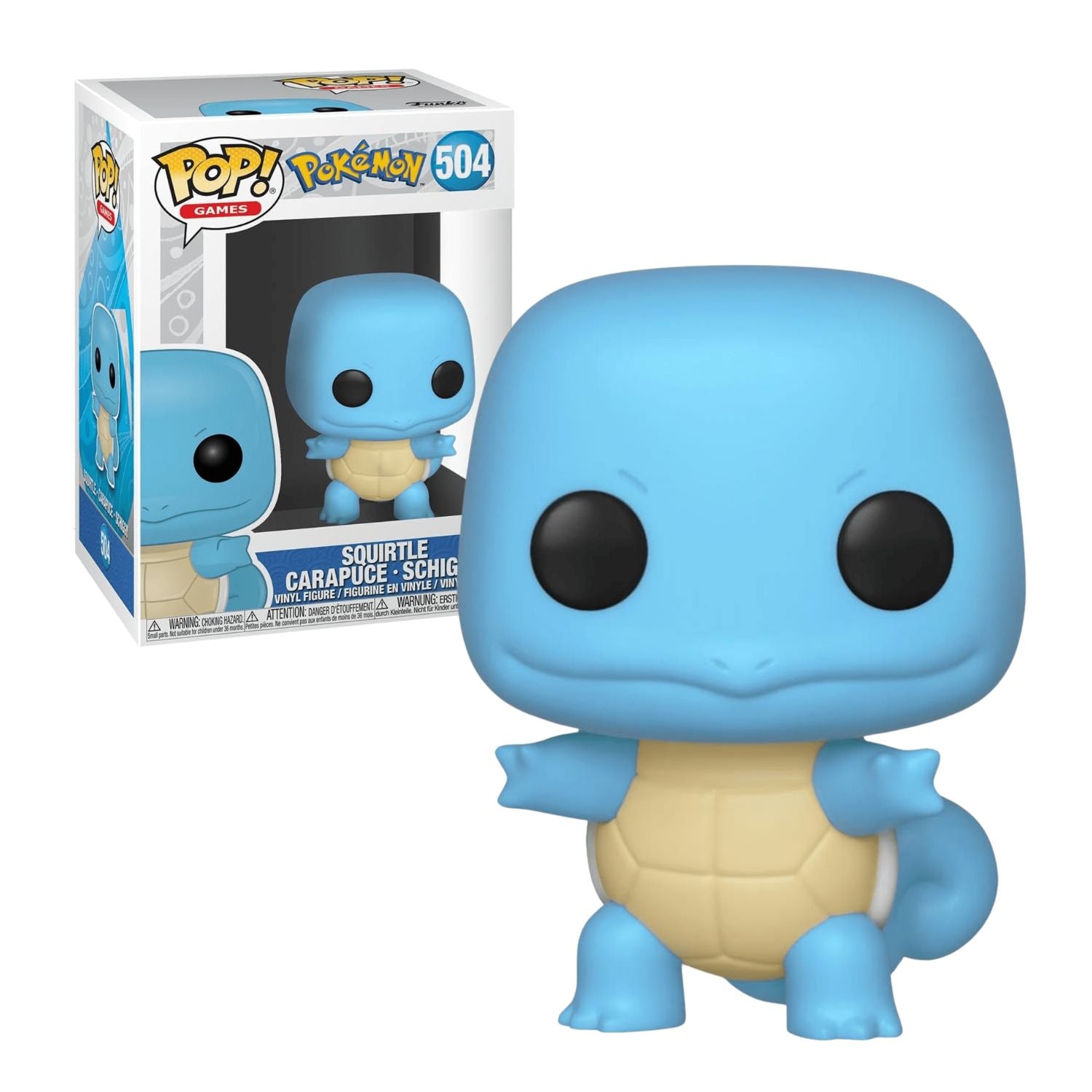 Funko Pop! Squirtle 504 - Pokémon - Geek Plus