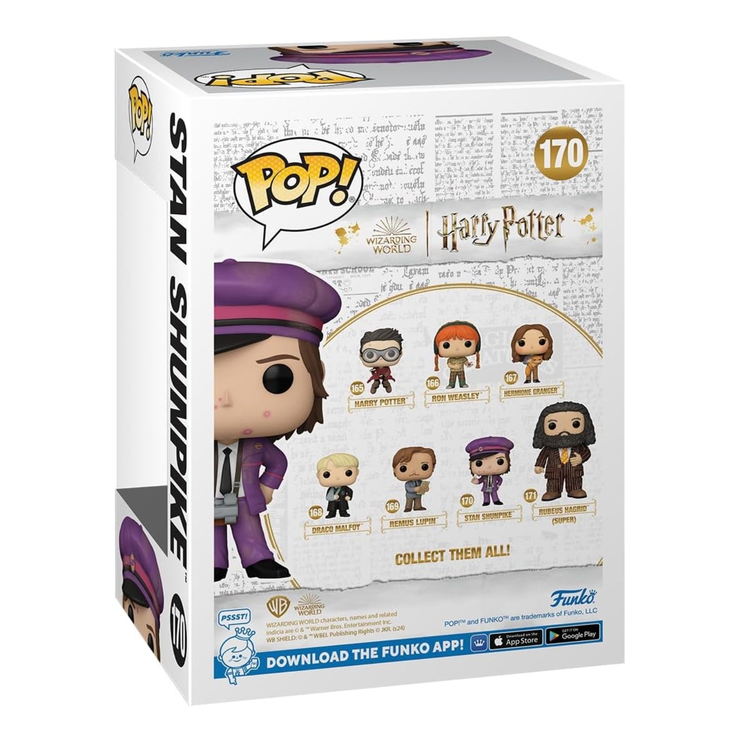 Funko Pop! Stan Shunpike 170 - Harry Potter - Geek Plus