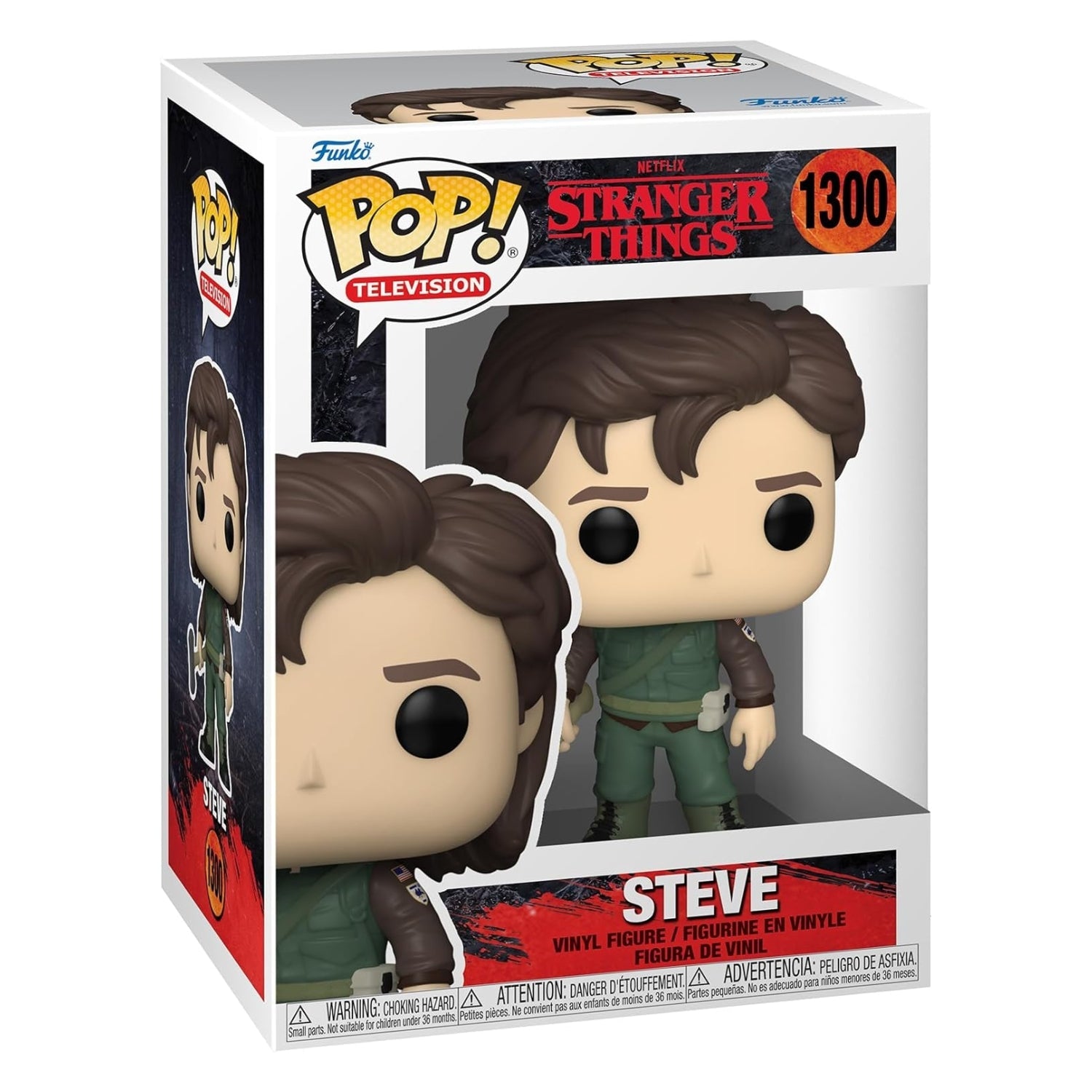 Funko Pop! Steve 1300 - Stranger Things - Geek Plus