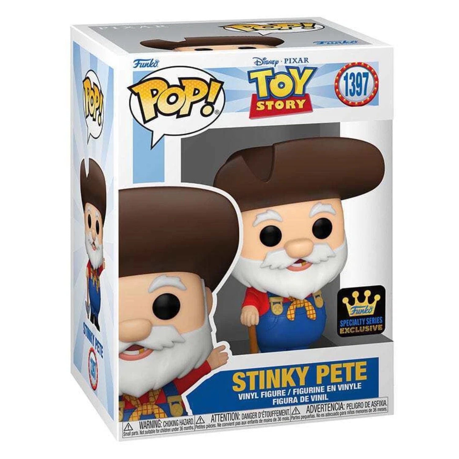 Funko Pop! Stinky Pete (Mineiro) 1397 Exclusive - Disney Toy Story - Geek Plus