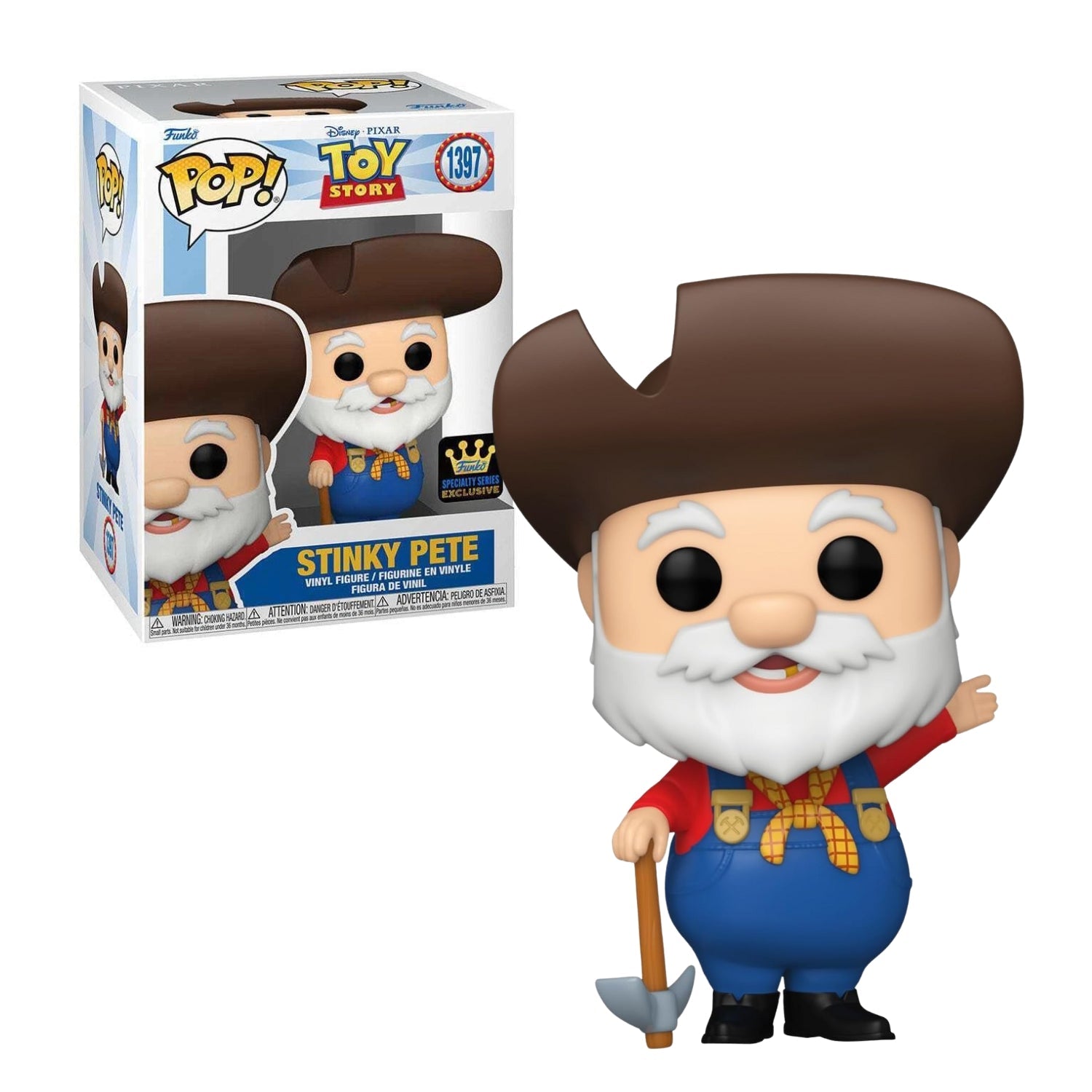 Funko Pop! Stinky Pete (Mineiro) 1397 Exclusive - Disney Toy Story - Geek Plus