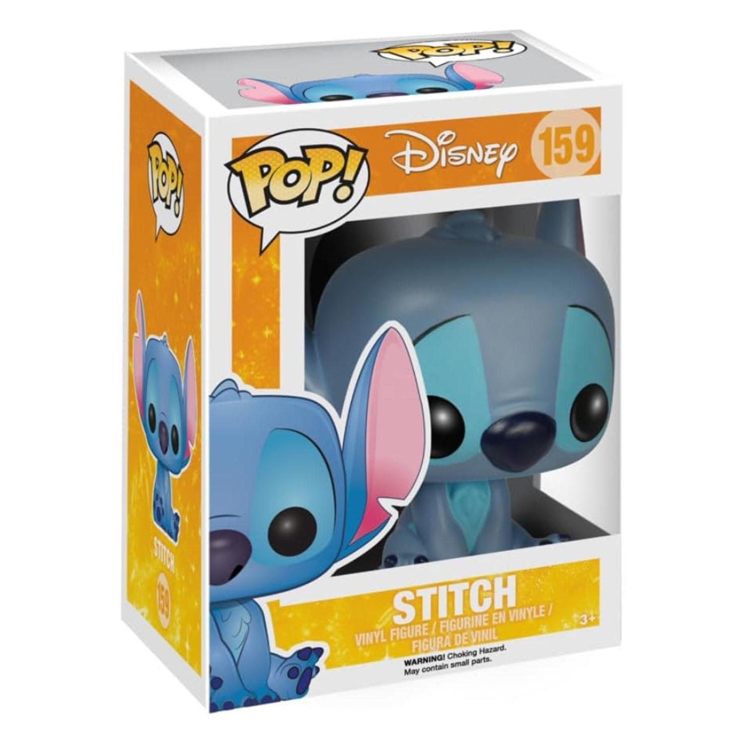 Funko Pop! Stitch Sentado 159 - Disney Lilo & Stitch - Geek Plus