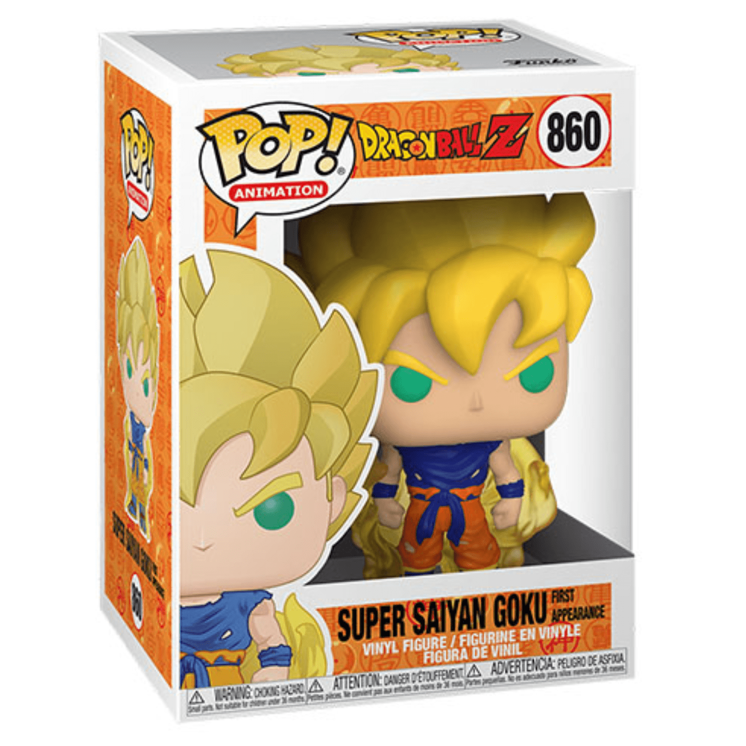 Funko Pop! Super Saiyajin Goku 860 - Dragon Ball Z - Geek Plus