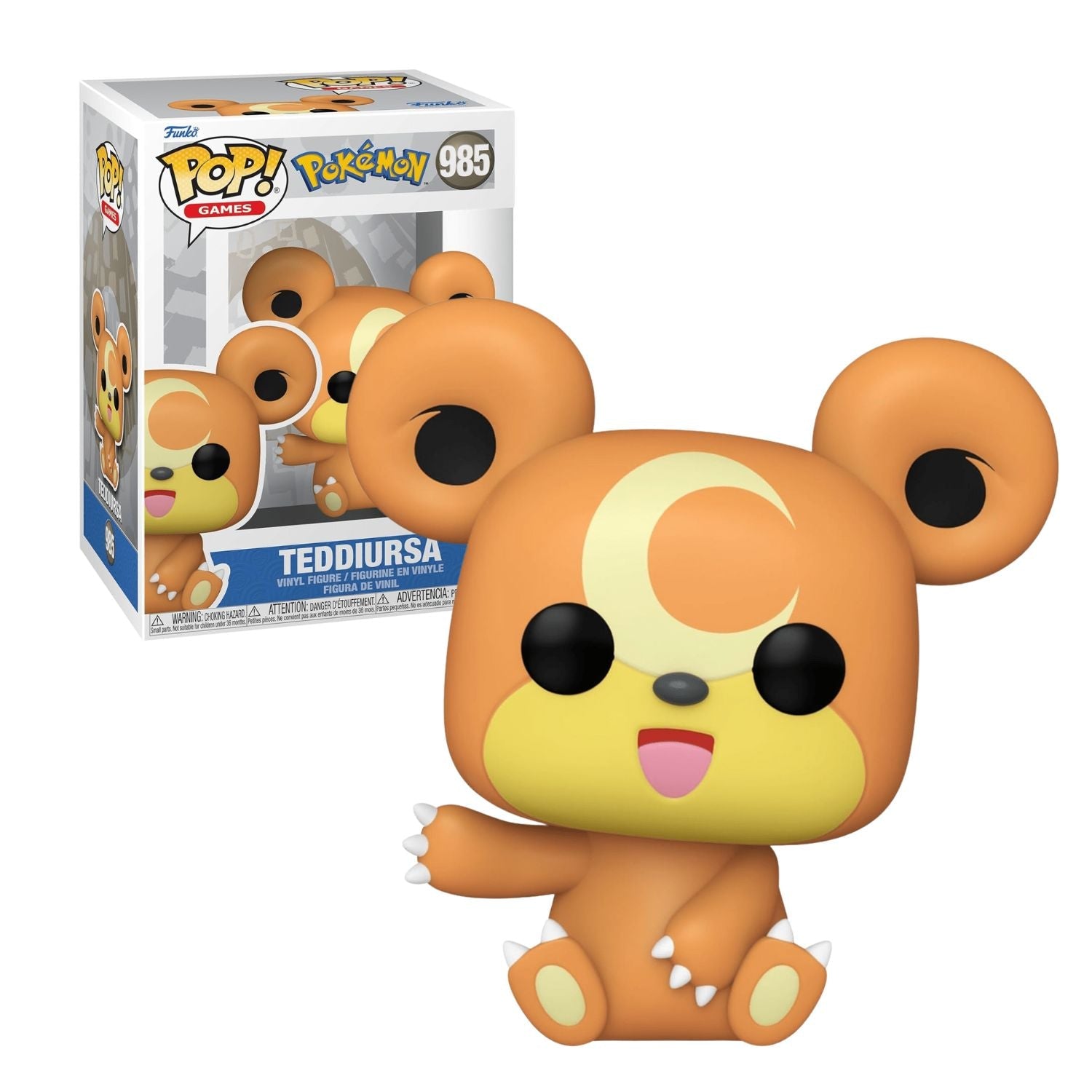 Funko Pop! Teddiursa 985 - Pokémon - Geek Plus