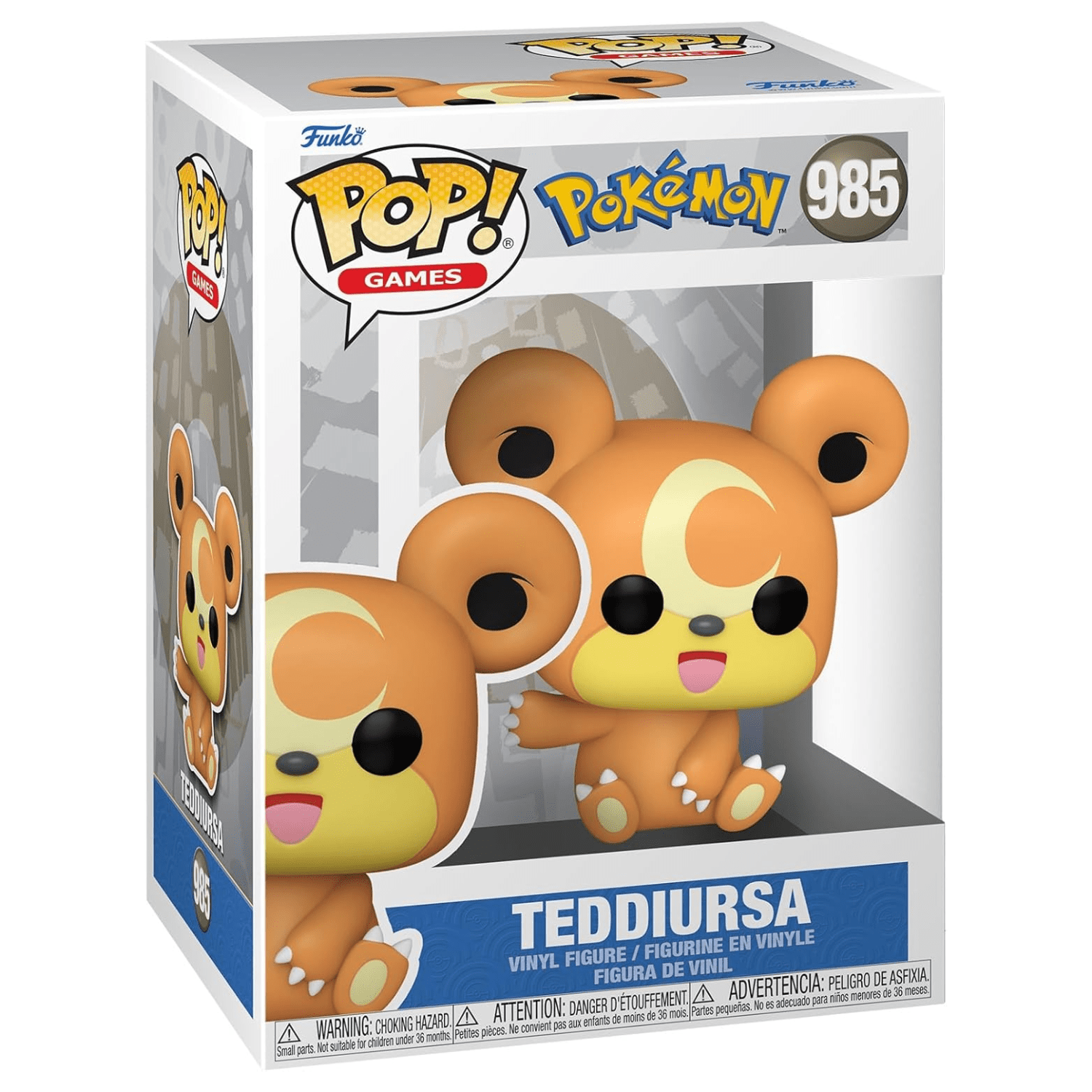 Funko Pop! Teddiursa 985 - Pokémon - Geek Plus