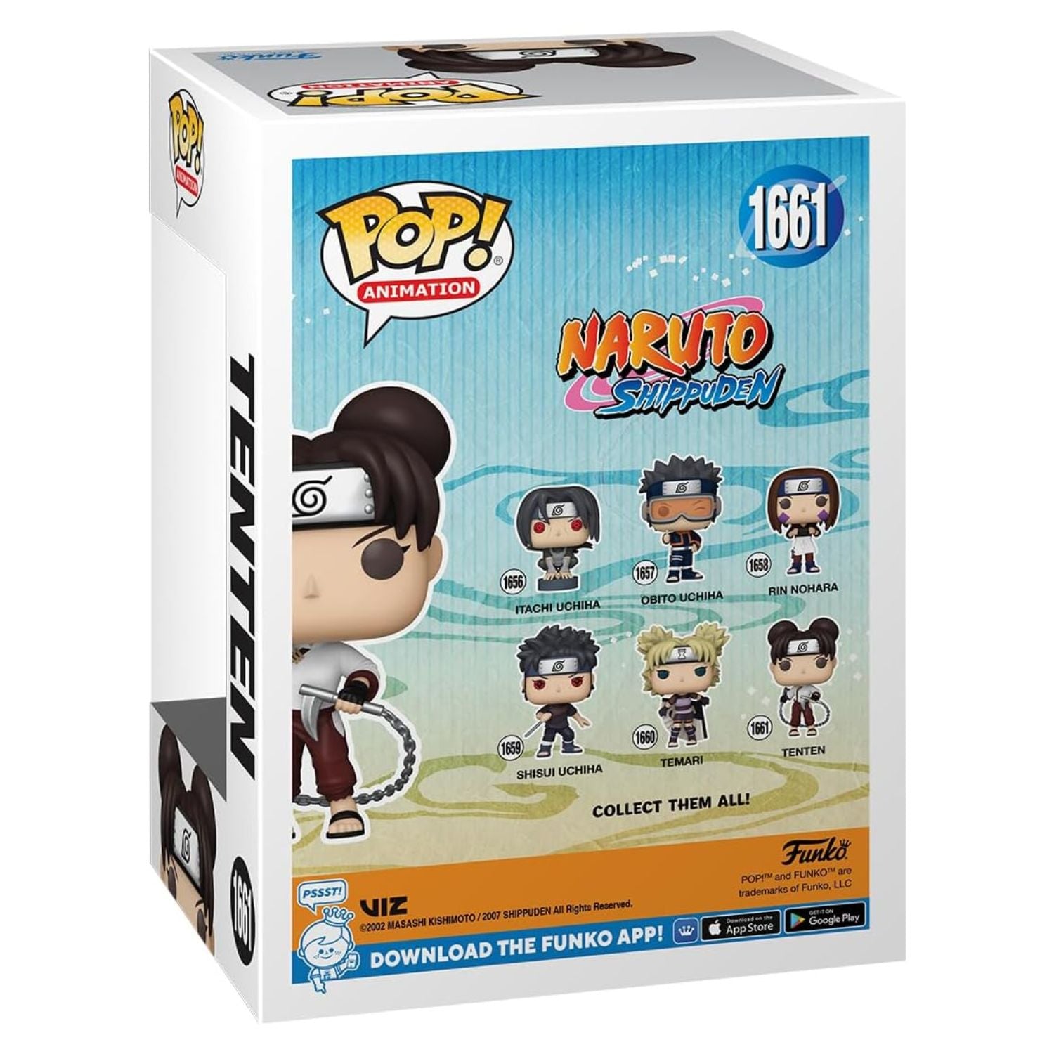 Funko Pop! Tenten 1661 - Naruto Shippuden - Geek Plus