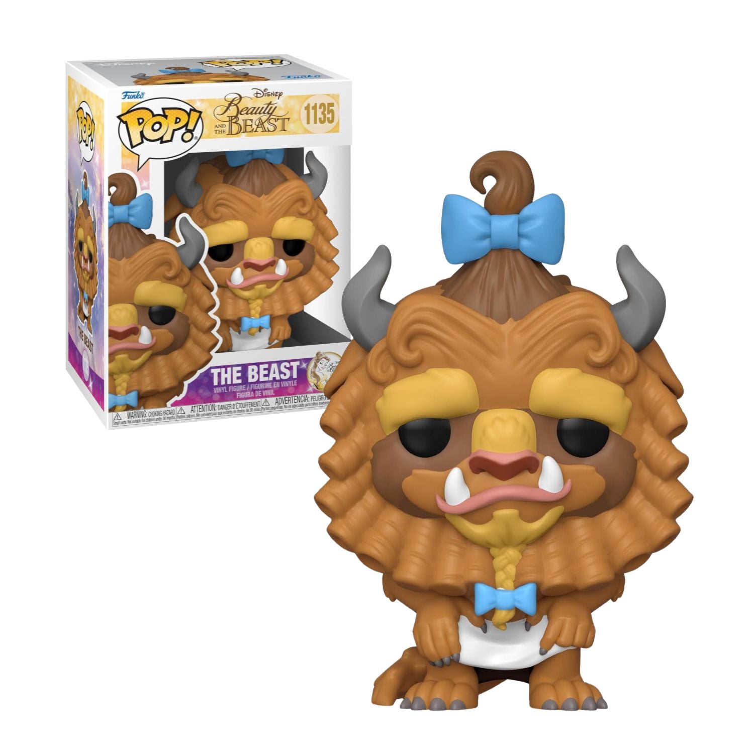 Funko Pop! The Beast (Fera) 1135 - Disney Beauty and the Beast (A Bela e a Fera) - Geek Plus