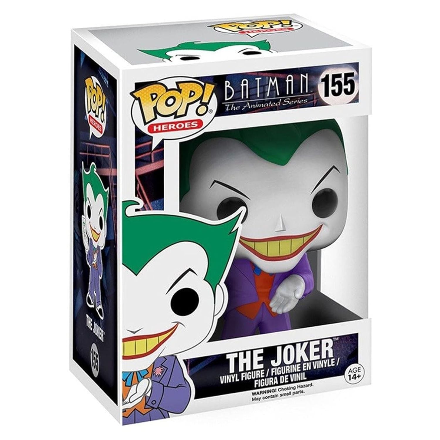 Funko Pop! The Joker (Coringa) 155 - DC Batman The Animated Series - Geek Plus