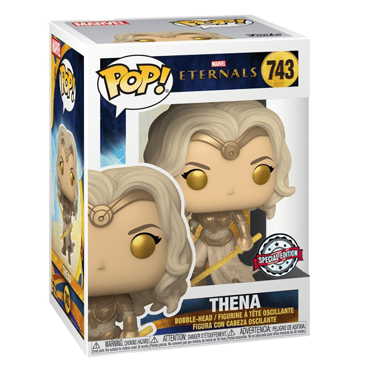 Funko Pop! Thena 743 Special Edition - Marvel Eternals - Geek Plus