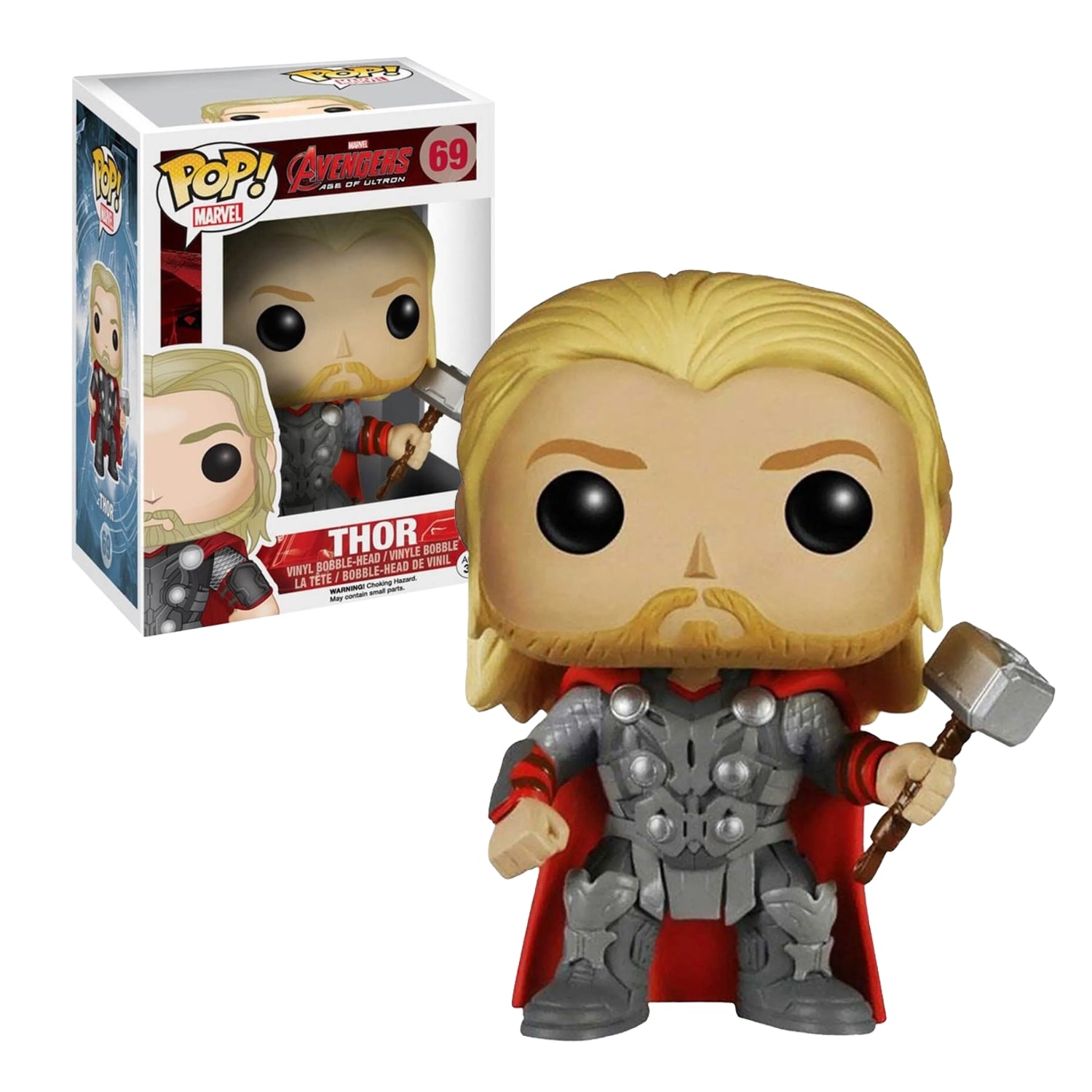 Funko Pop! Thor 69 - Marvel Os Vingadores - Geek Plus