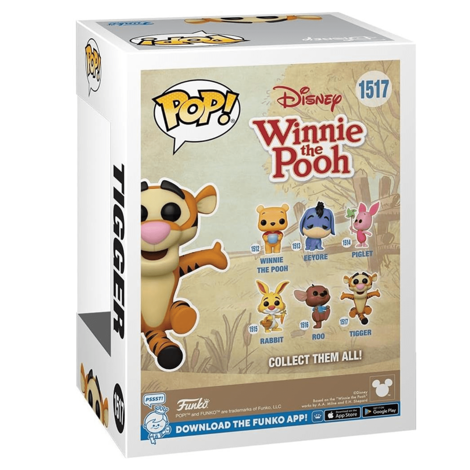 Funko Pop! Tigger 1517 (Tigrão) - Disney Winnie The Pooh - Geek Plus