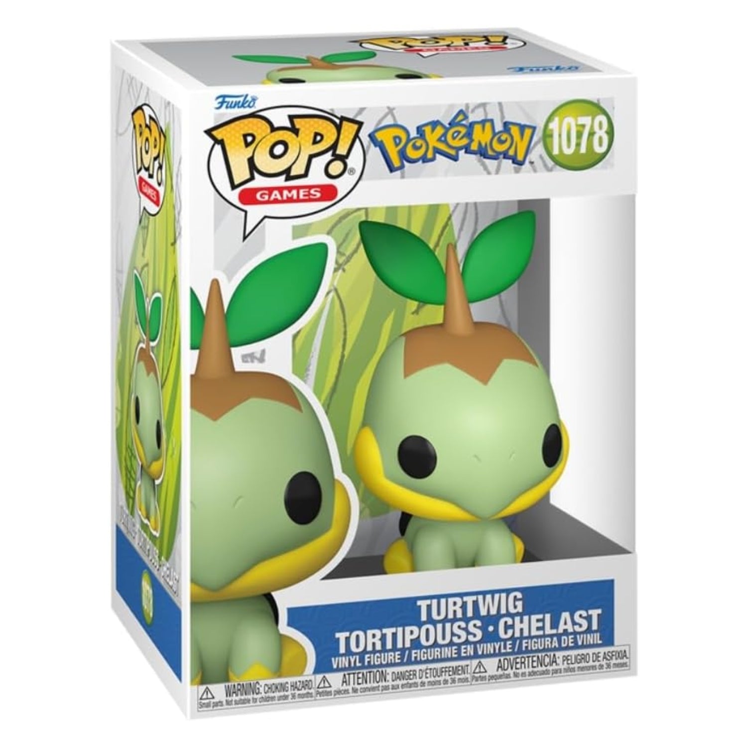 Funko Pop! Turtwig 1078 - Pokémon - Geek Plus