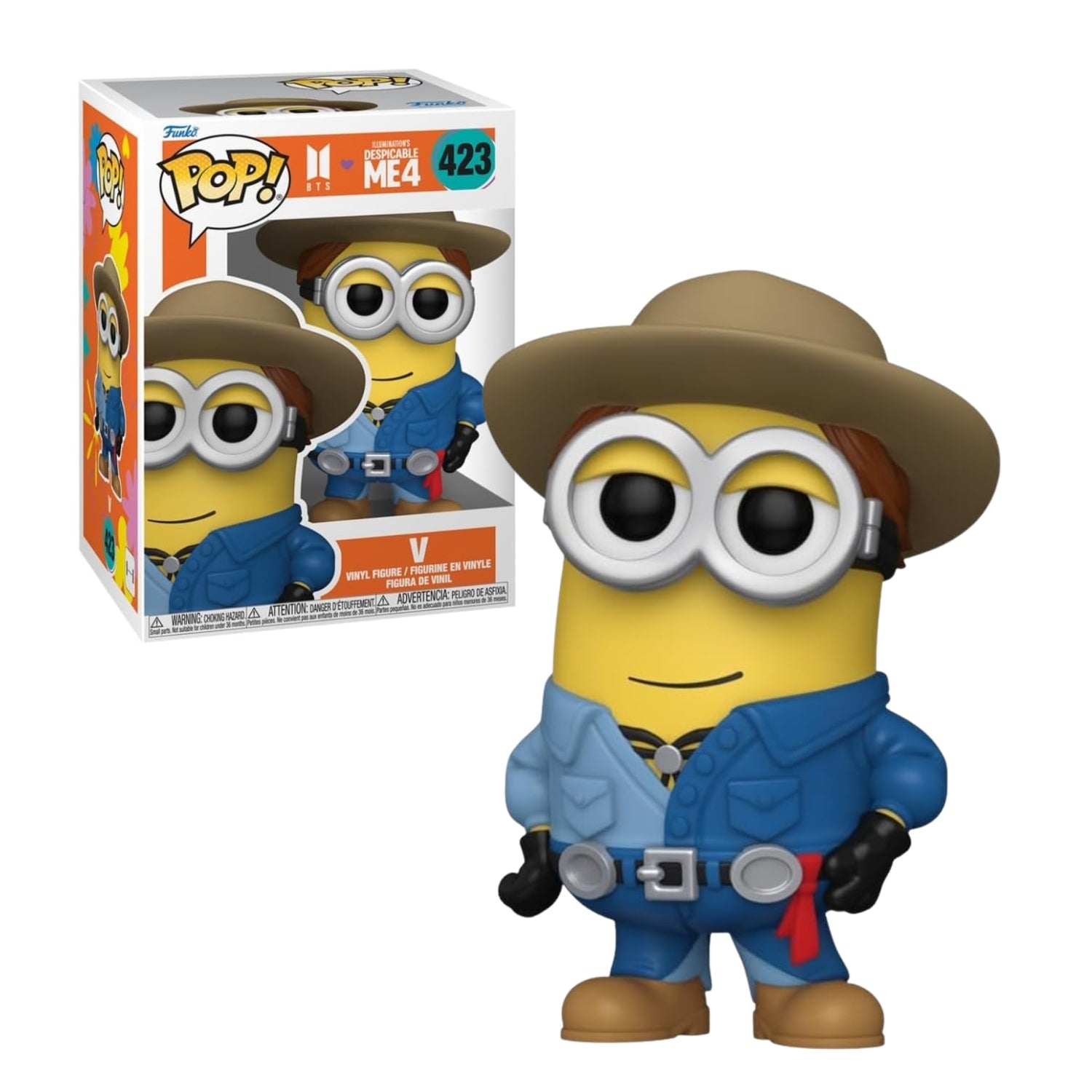 Funko Pop! V 423 - BTS Meu Malvado Favorito - Geek Plus