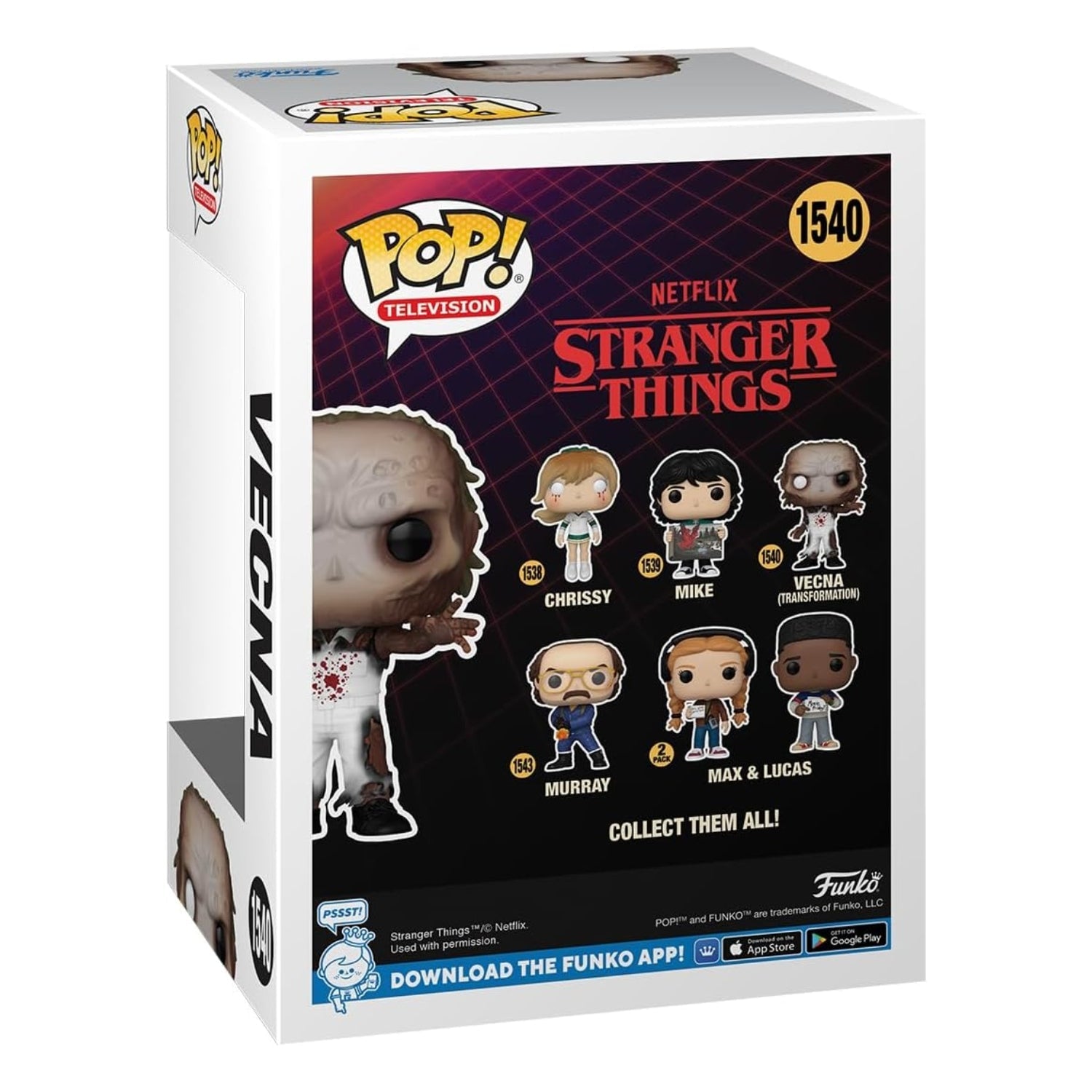 Funko Pop! Vecna 1540 - Stranger Things - Geek Plus