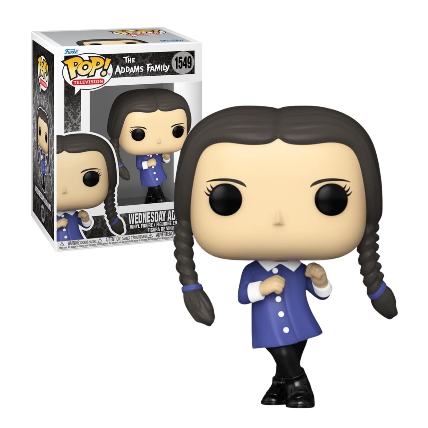 Funko Pop! Wednesday Addams 803 (Wandinha) - A Familia Addams - Geek Plus