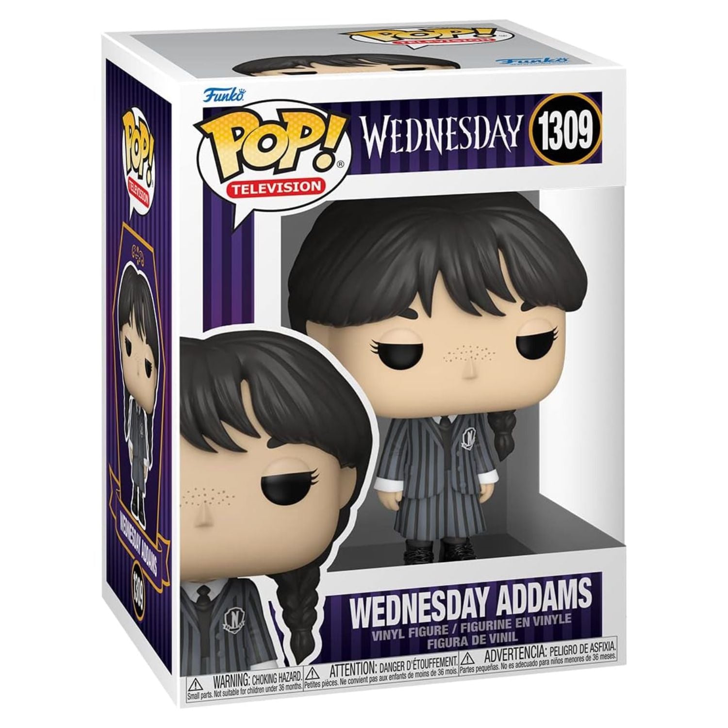 Funko Pop! Wednesday Addams (Wandinha) 1309 - Geek Plus