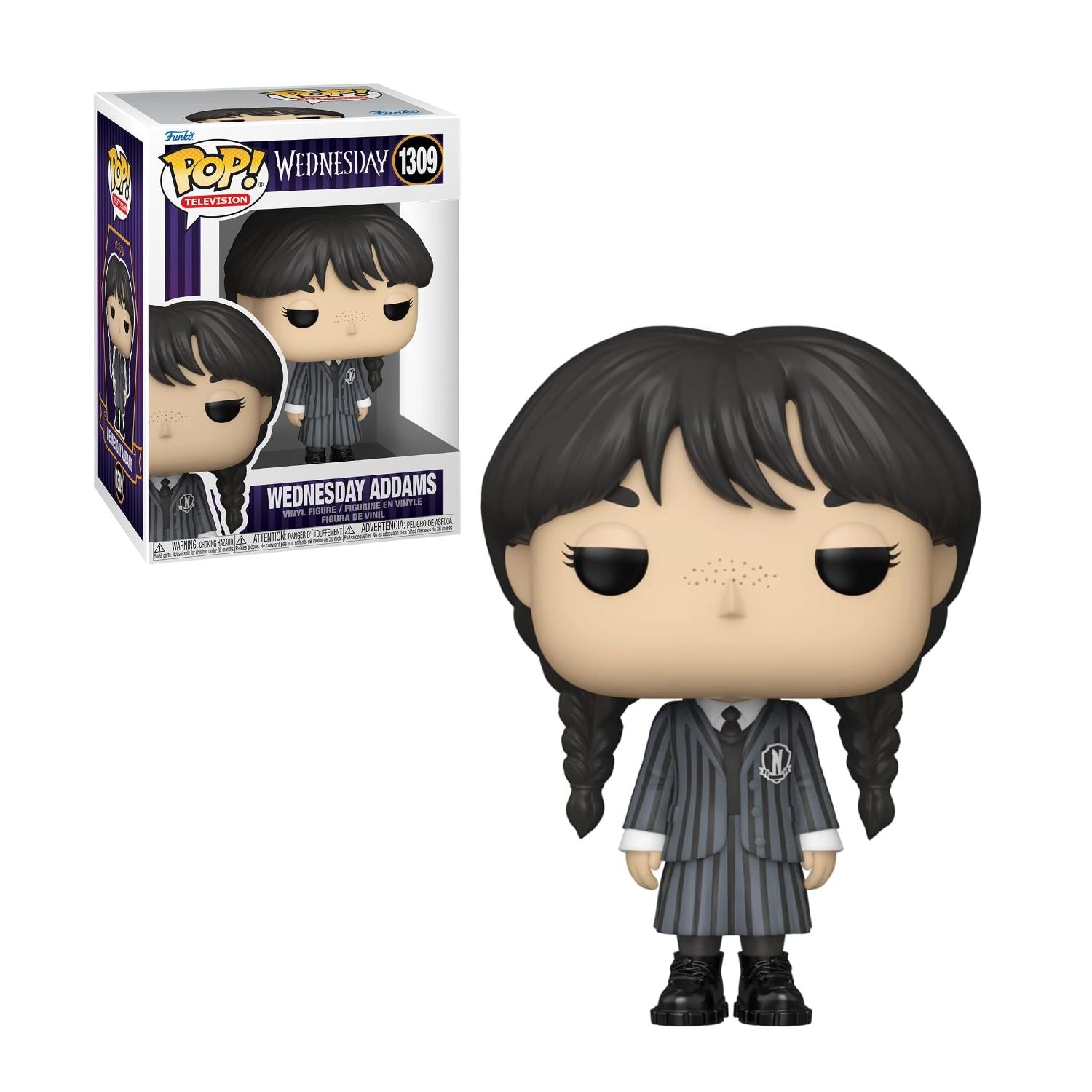 Funko Pop! Wednesday Addams (Wandinha) 1309 - Geek Plus