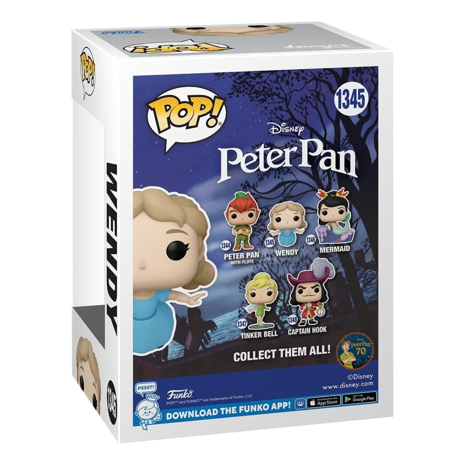 Funko Pop! Wendy 1345 - Disney Peter Pan - Geek Plus