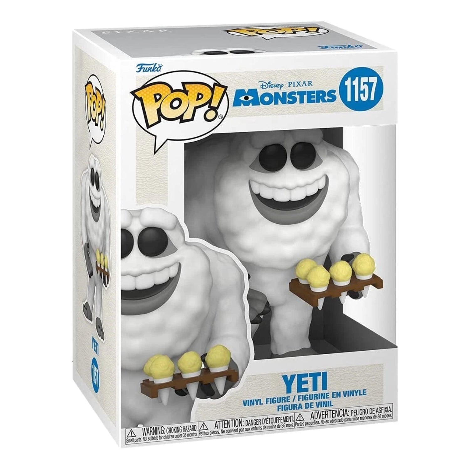 Funko Pop! Yeti (Pé Grande) 1157 - Pixar Monstros S.A. - Geek Plus