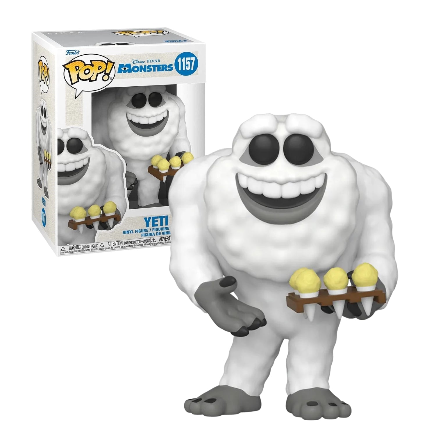 Funko Pop! Yeti (Pé Grande) 1157 - Pixar Monstros S.A. - Geek Plus
