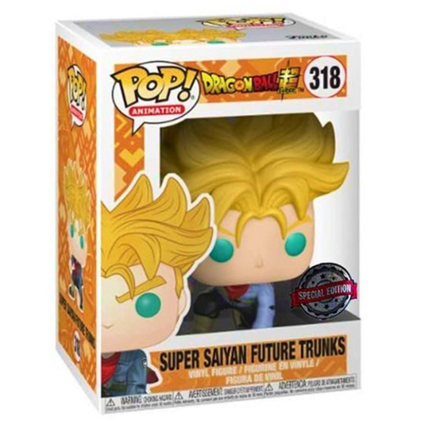 Funko Pop! Dragon Ball Z - Super Saiyan Future Trunks #318 Exclusive