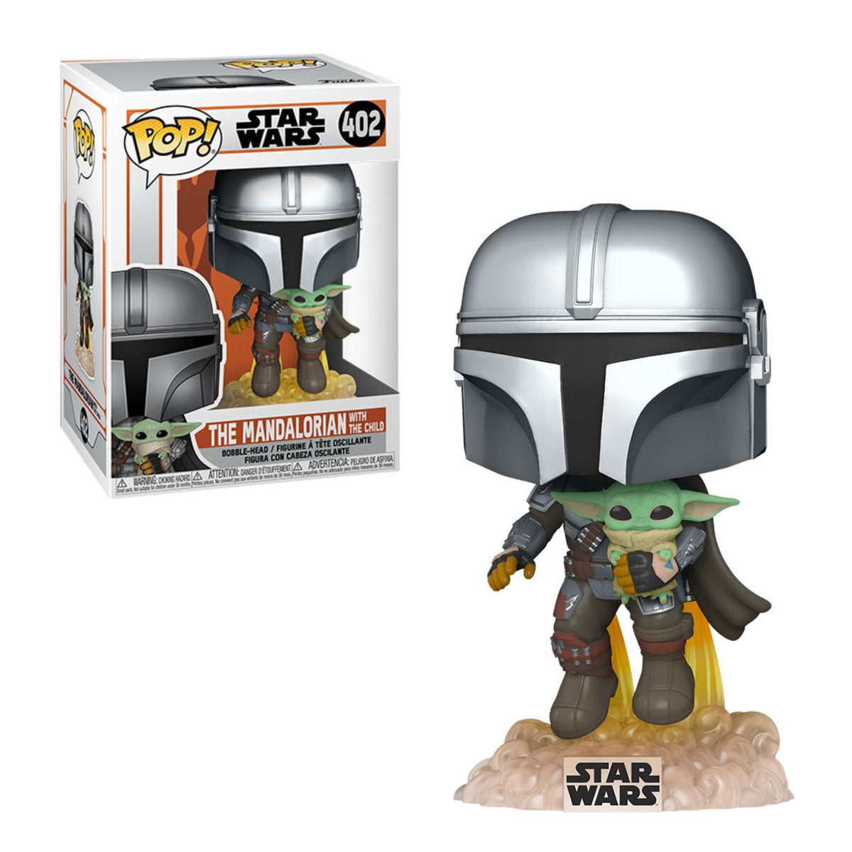 Funko Pop! The Mandalorian with Grogu 402 - Star Wars