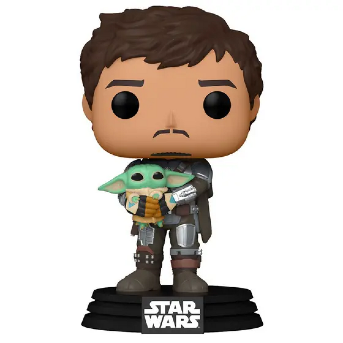 Funko Pop! Star Wars - The Mandalorian with Grogu #461 (Mandalorian com Baby Yoda)