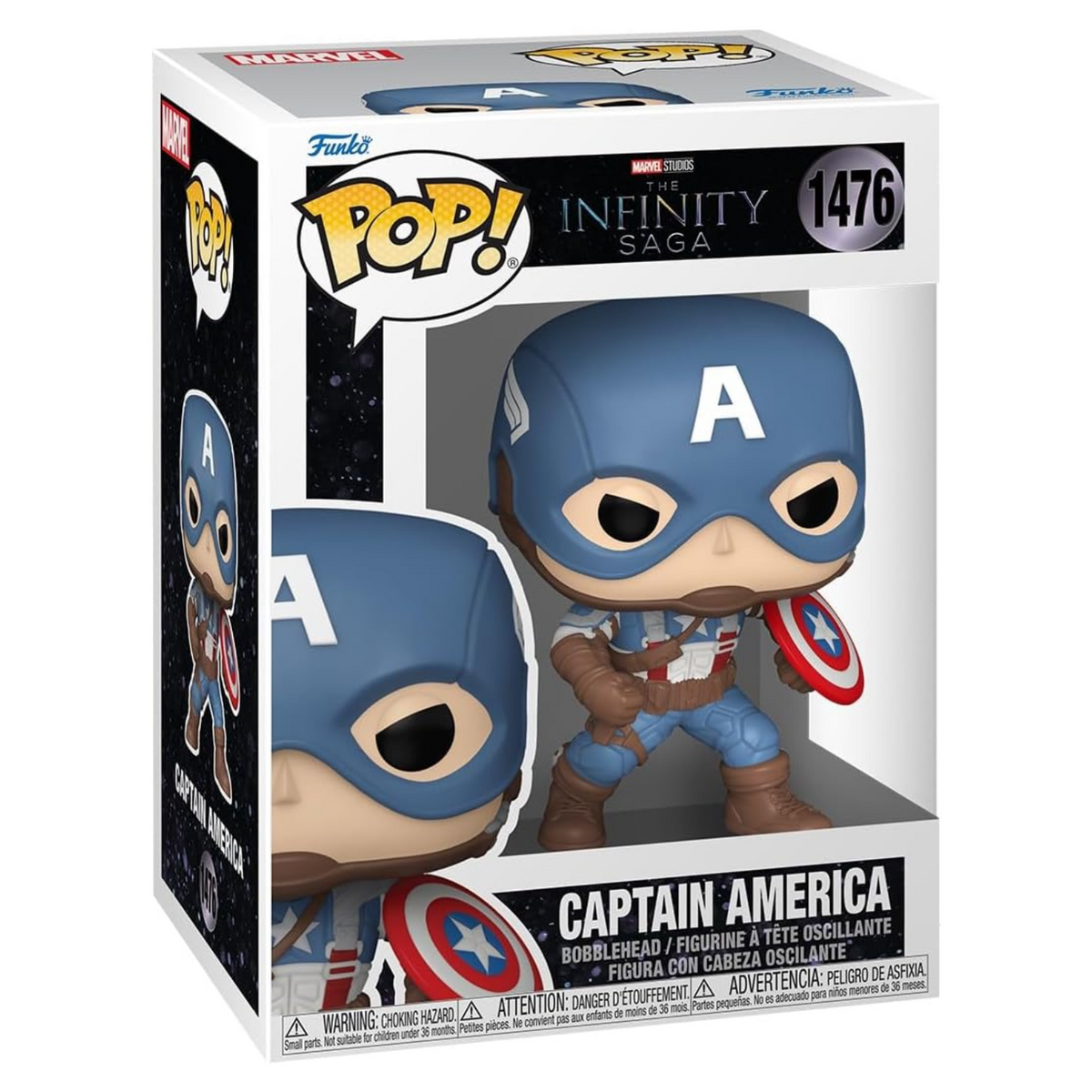 Funko Pop! Captain America 1476 - Marvel Capitão América