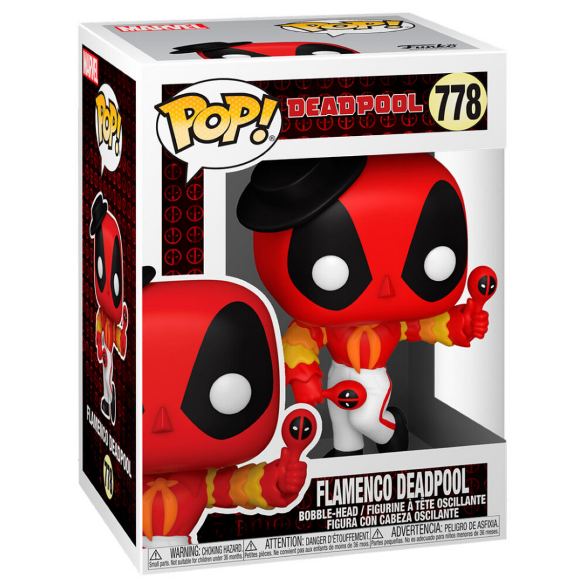 Funko Pop! Marvel: Deadpool 30th - Flamenco Deadpool #778