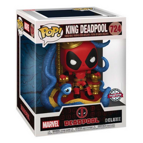 Funko Pop! Marvel - King Deadpool Deluxe #724 Exclusive