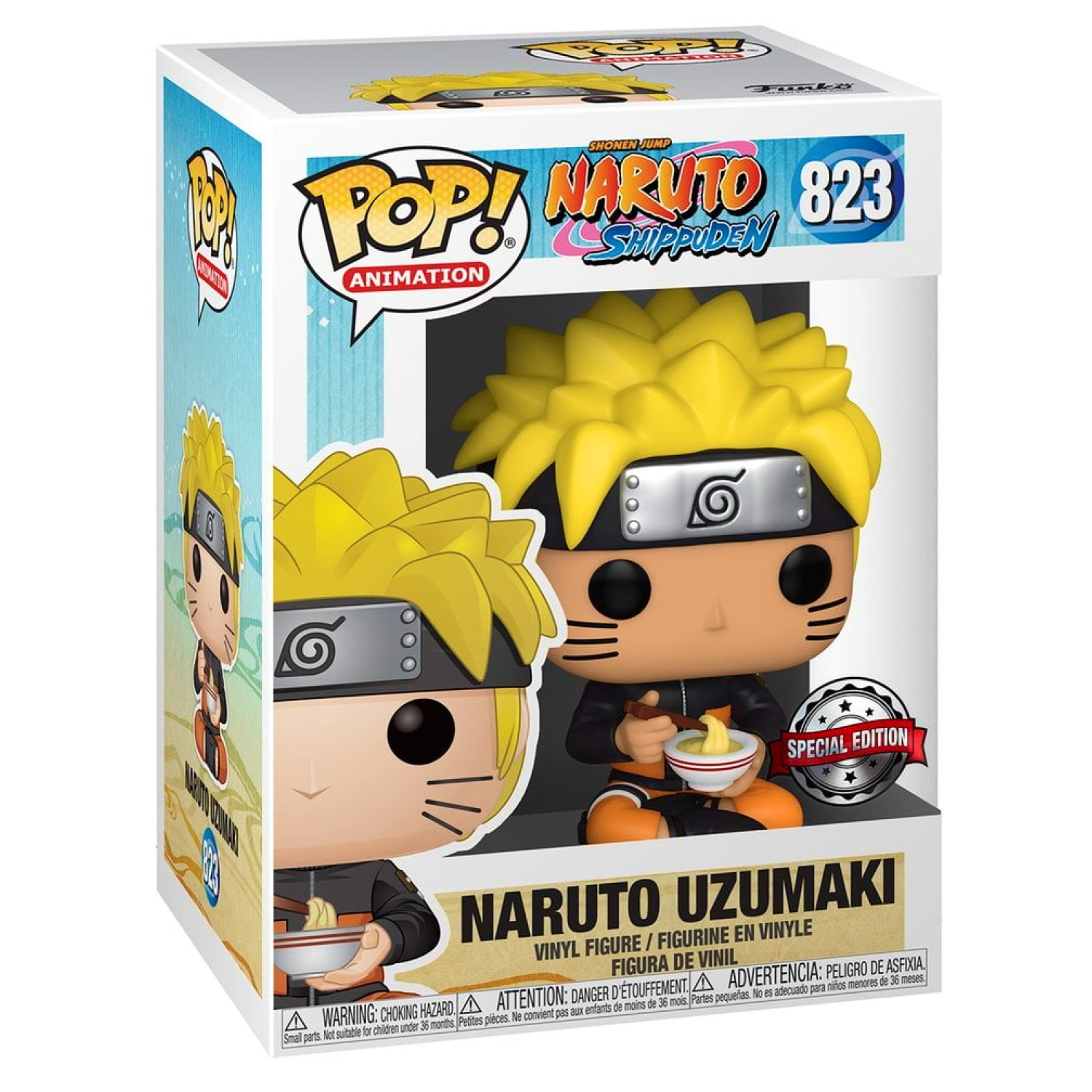 Funko Pop! Naruto Shippuden - Naruto Uzumaki #823 Exclusive