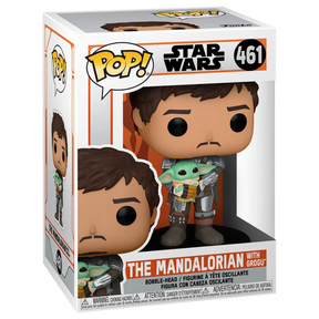 Funko Pop! Star Wars - The Mandalorian with Grogu #461 (Mandalorian com Baby Yoda)