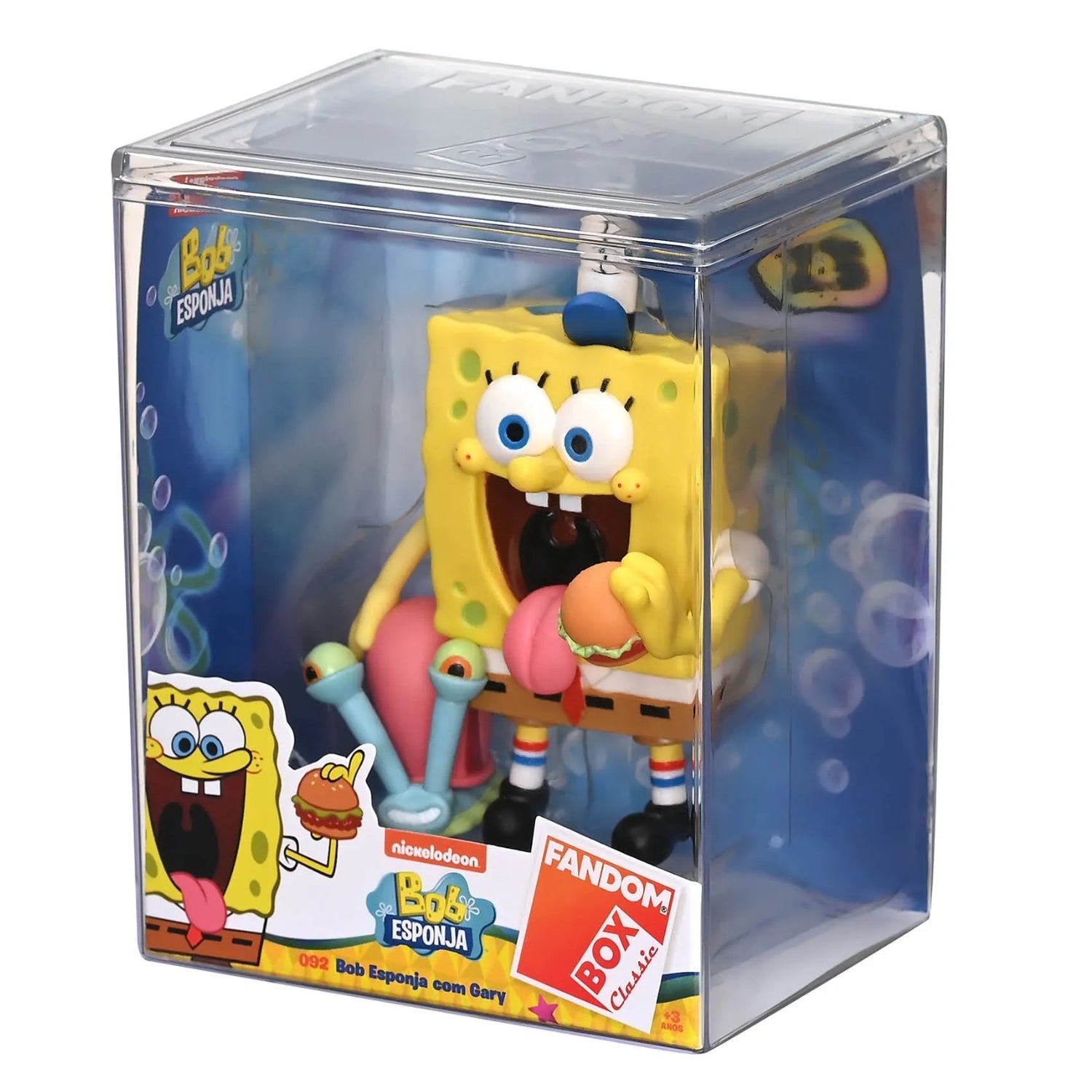 Fandom Box Bob Esponja com Gary - Nickelodeon Bob Esponja - Geek Plus
