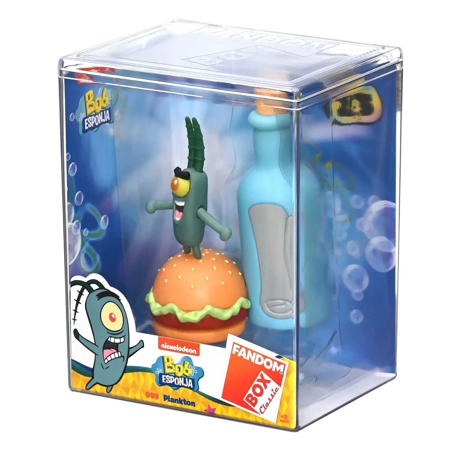 Fandom Box Plancton - Nickelodeon Bob Esponja - Geek Plus
