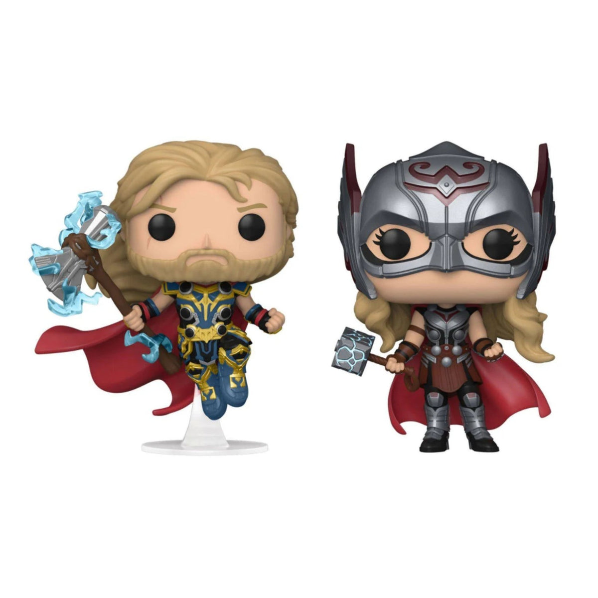 Funko Pop! 2 Pack Thor & Mighty Thor (Poderosa Thor) Exclusive - Marvel - Geek Plus