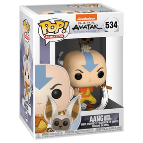 Funko Pop! Aang with Momo 534 - Avatar The Last Airbender - Geek Plus
