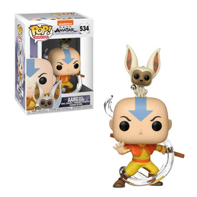 Funko Pop! Aang with Momo 534 - Avatar The Last Airbender - Geek Plus