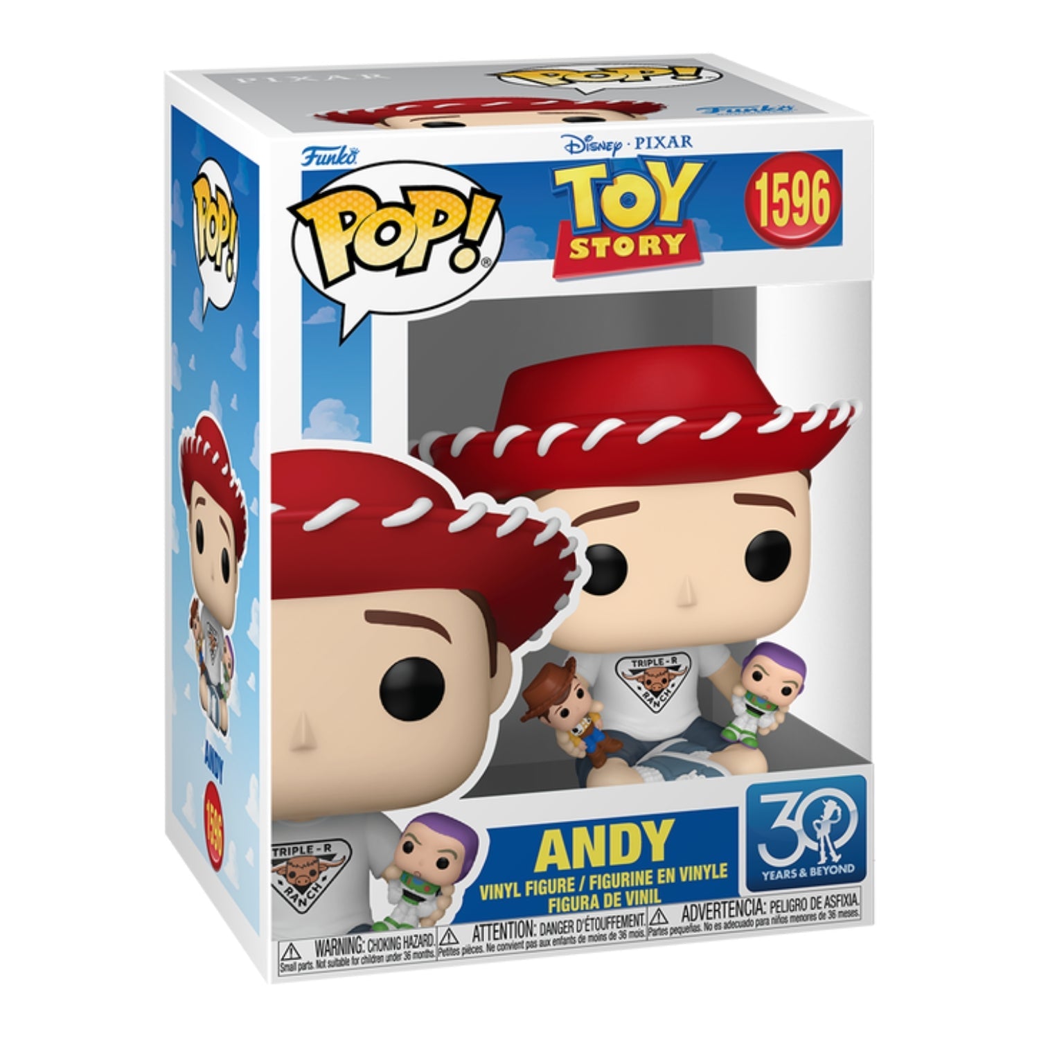 Funko Pop! Andy (Playtime) 1596 (Andy Brincando) - Disney Toy Story - Geek Plus