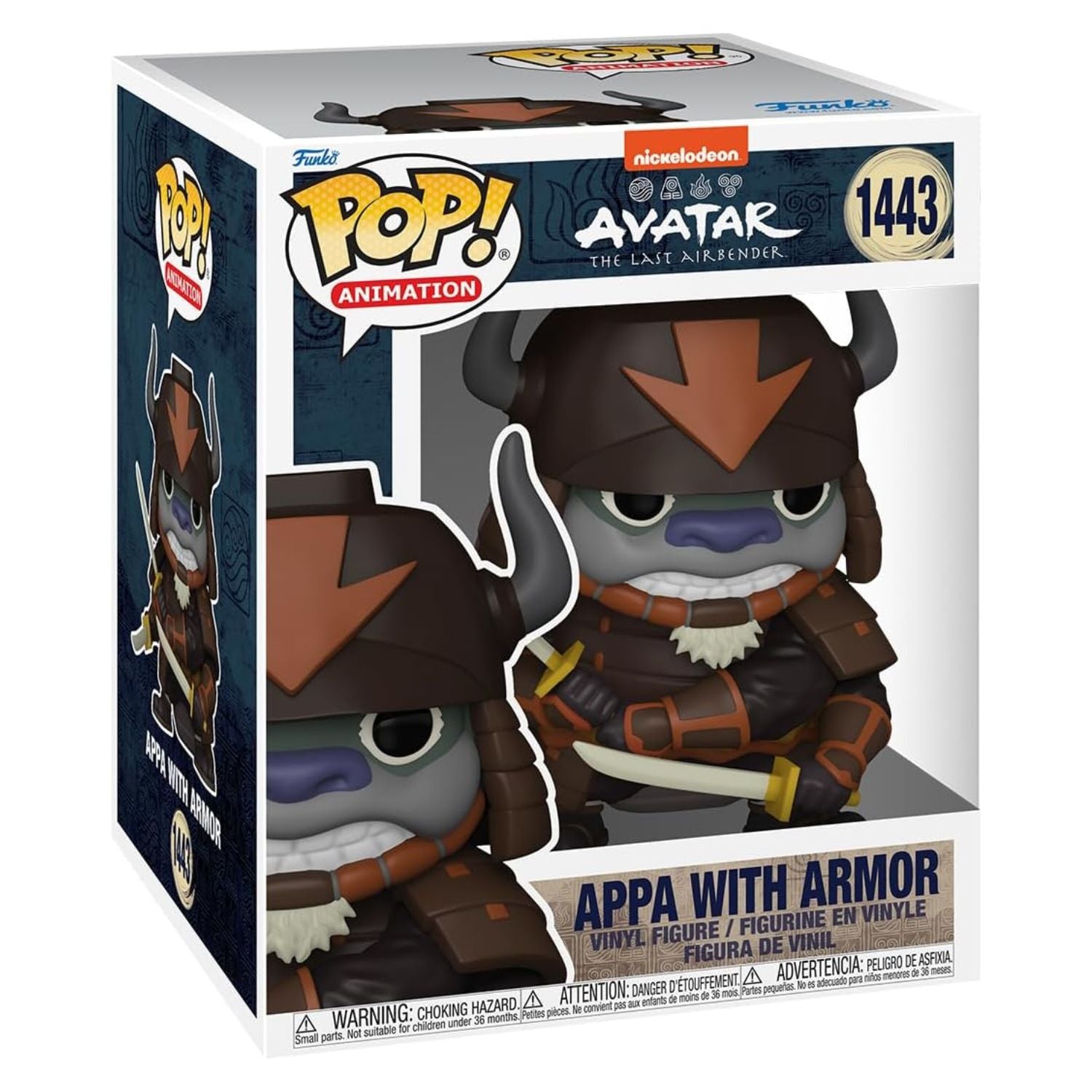 Funko Pop! Appa With Armor Super Sized 1443 - Avatar The Last Airbender - Geek Plus