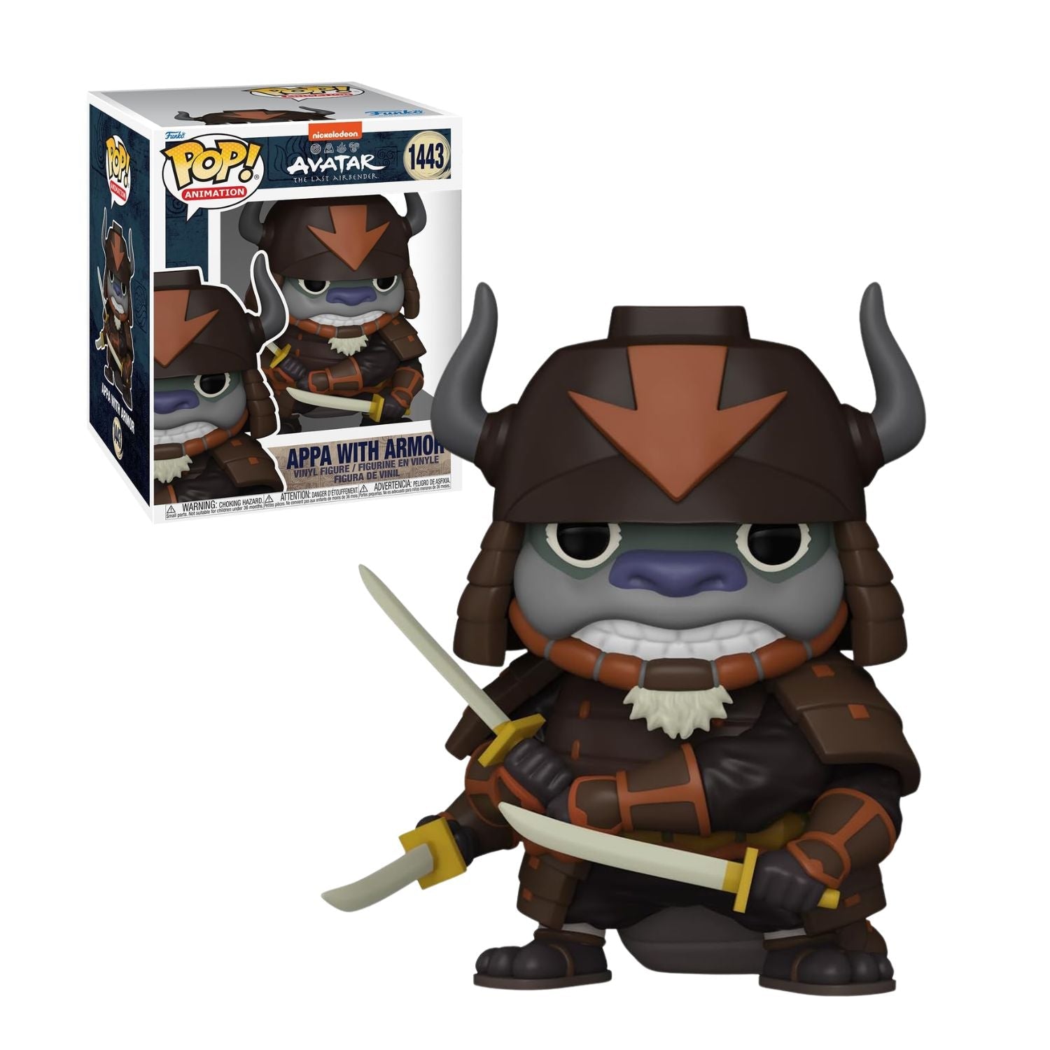 Funko Pop! Appa With Armor Super Sized 1443 - Avatar The Last Airbender - Geek Plus