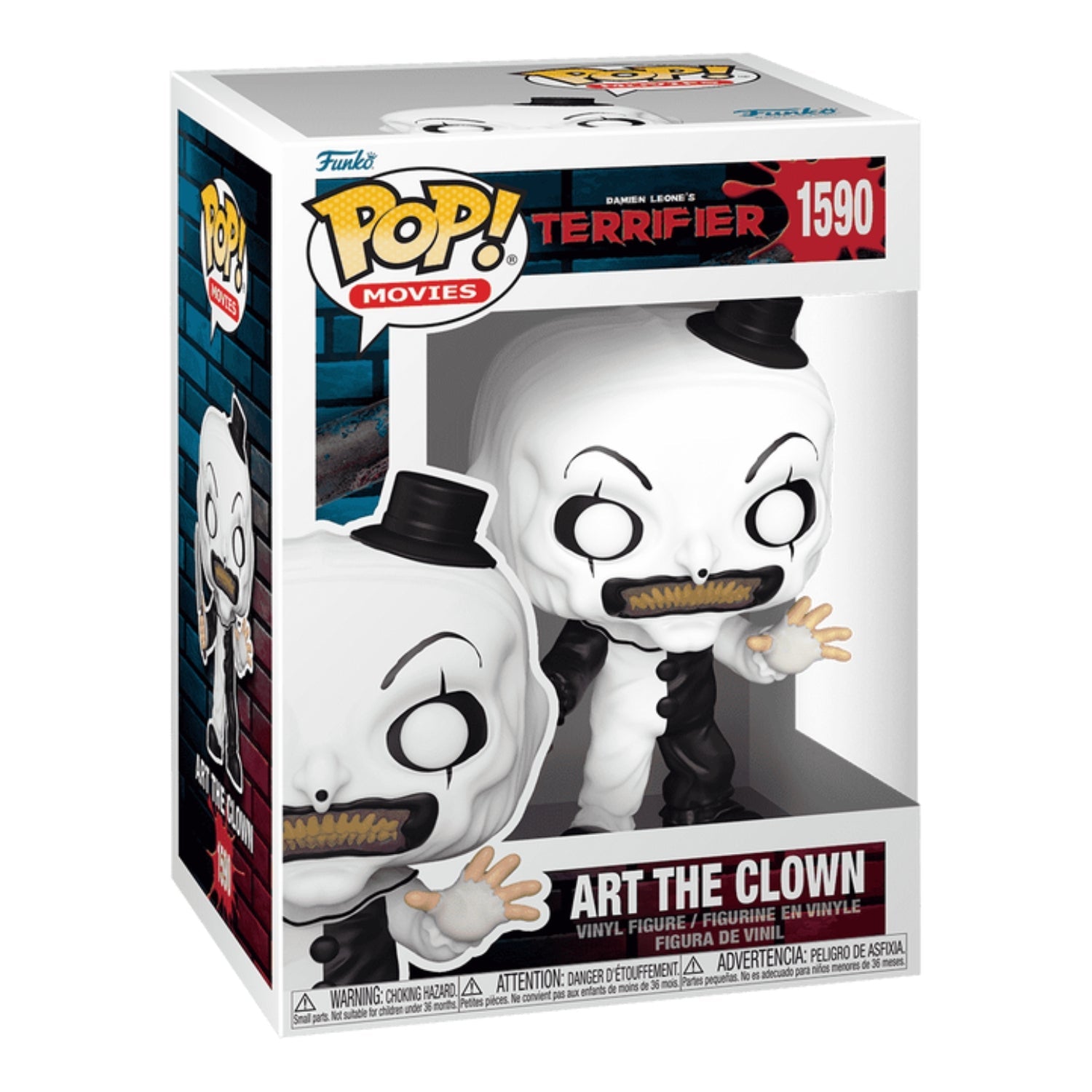 Funko Pop! Art The Clown 1590 - Terrifier - Geek Plus