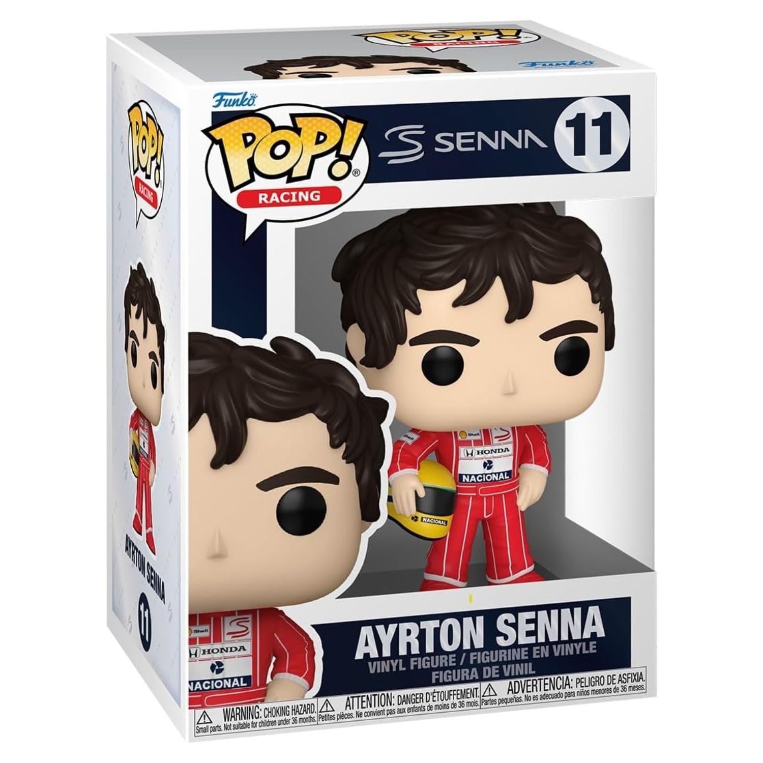 Funko Pop! Ayrton Senna Racing McLaren 11 - Formula 1 - Geek Plus