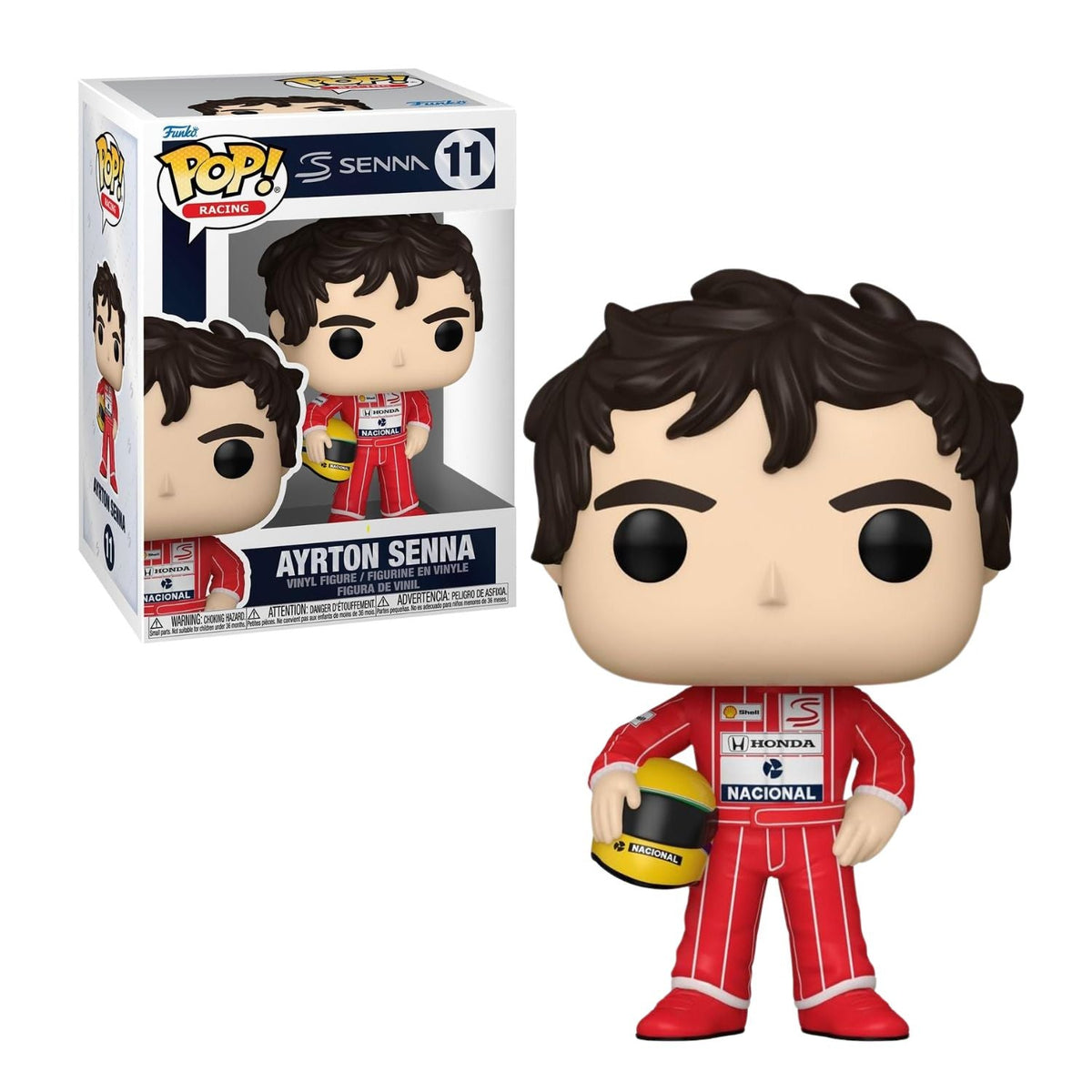 Funko Pop! Ayrton Senna Racing McLaren 11 - Formula 1 - Geek Plus