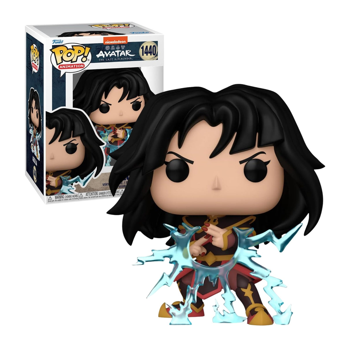 Funko Pop! Azula with Lightning 1440 (Azula com Relâmpago) - Nickelodeon Avatar O Último Mestre do Ar - Geek Plus