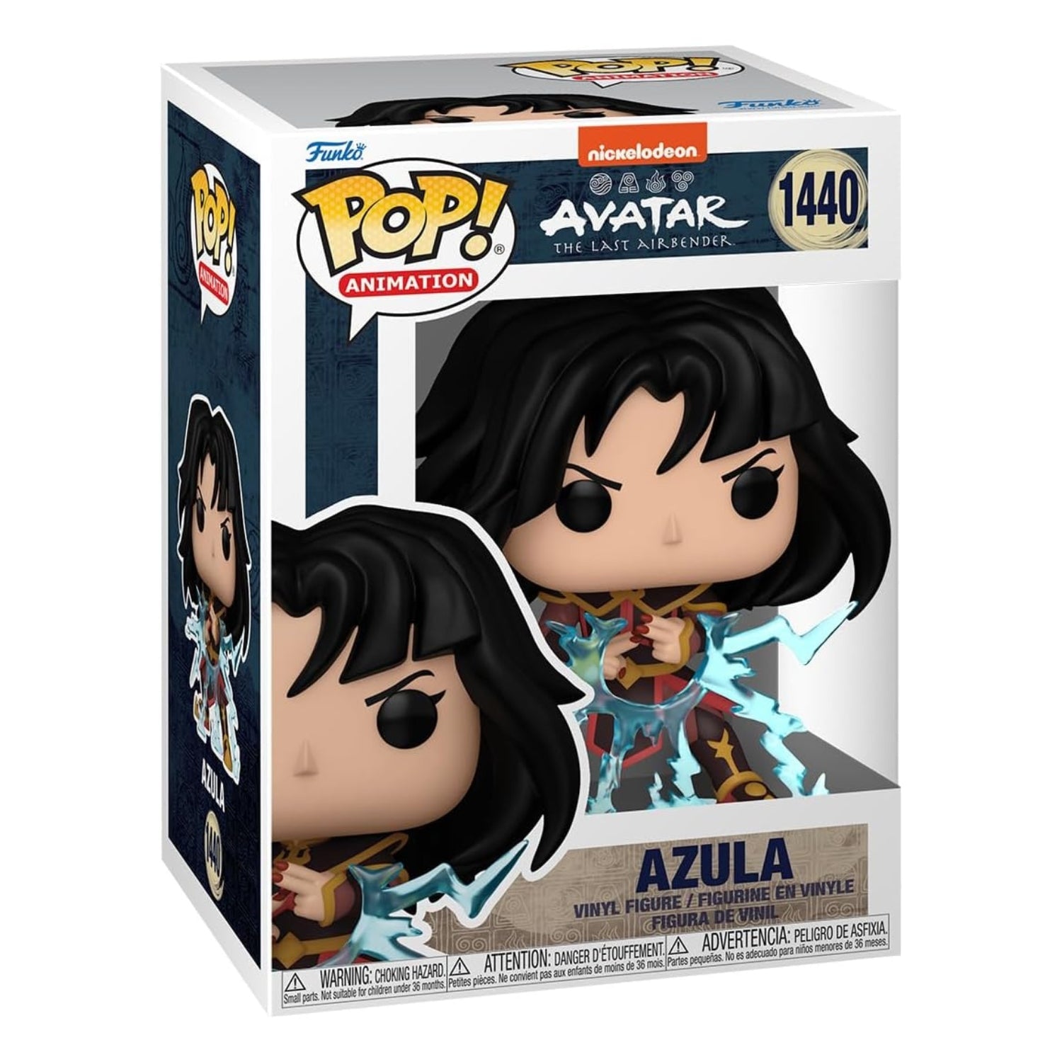 Funko Pop! Azula with Lightning 1440 (Azula com Relâmpago) - Nickelodeon Avatar O Último Mestre do Ar - Geek Plus