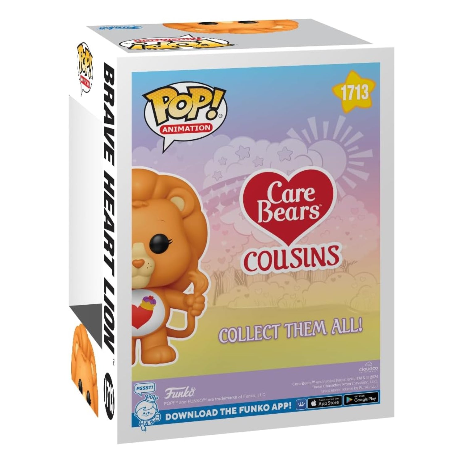 Funko Pop! Brave Heart Lion (Leão Coração Valente) 1713 - Ursinhos Carinhosos - Geek Plus