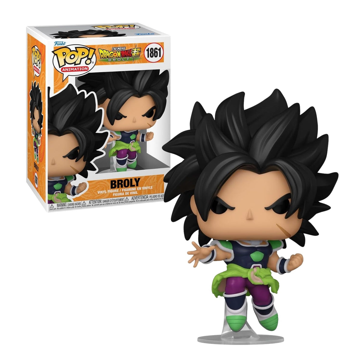 Funko Pop! Broly 1861 - Dragon Ball Z - Geek Plus