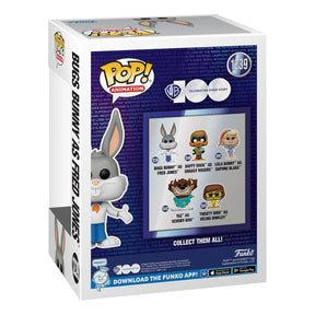 Funko Pop! Bugs Bunny as Fred Jones 1239 (Pernalonga como Fred Jones) - Warner Bros Looney Tunes - Geek Plus